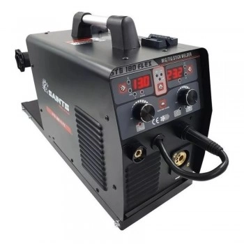 INVERSORA DE SOLDA MULTIPROCESSO STG180 FLEX 127/220V. - SAINTS