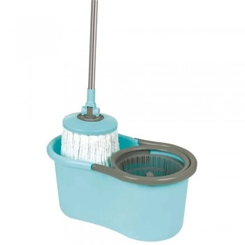 ESFREGAO MOP GIRATORIO LIMPEZA PRATICA BALDE 13 LITROS - MOR