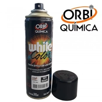 TINTA SPRAY USOGERAL PRETO BRILHANTE 340ML - ORBISPRAY