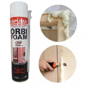ESPUMA EXPANSIVA DE POLIURETANO 500ML/320G - ORBIFOAM