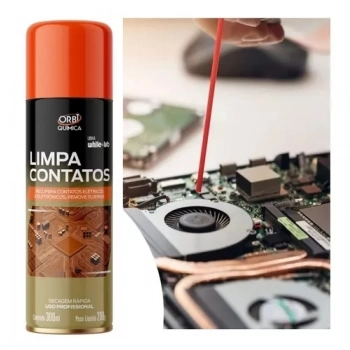 LIMPA CONTATOS SPRAY 300ML/209G - ORBI (UNITÁRIO)