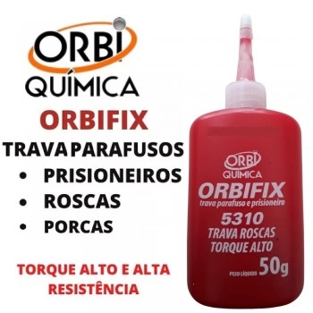 ADESIVO TRAVA PARAFUSO E ROSCAS  ALTO TORQUE - ORBIFIX