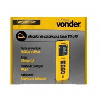 MEDIDOR DE DISTANCIA TRENA A LASER 40MT PRECISAO 2MM - MILESEEY
