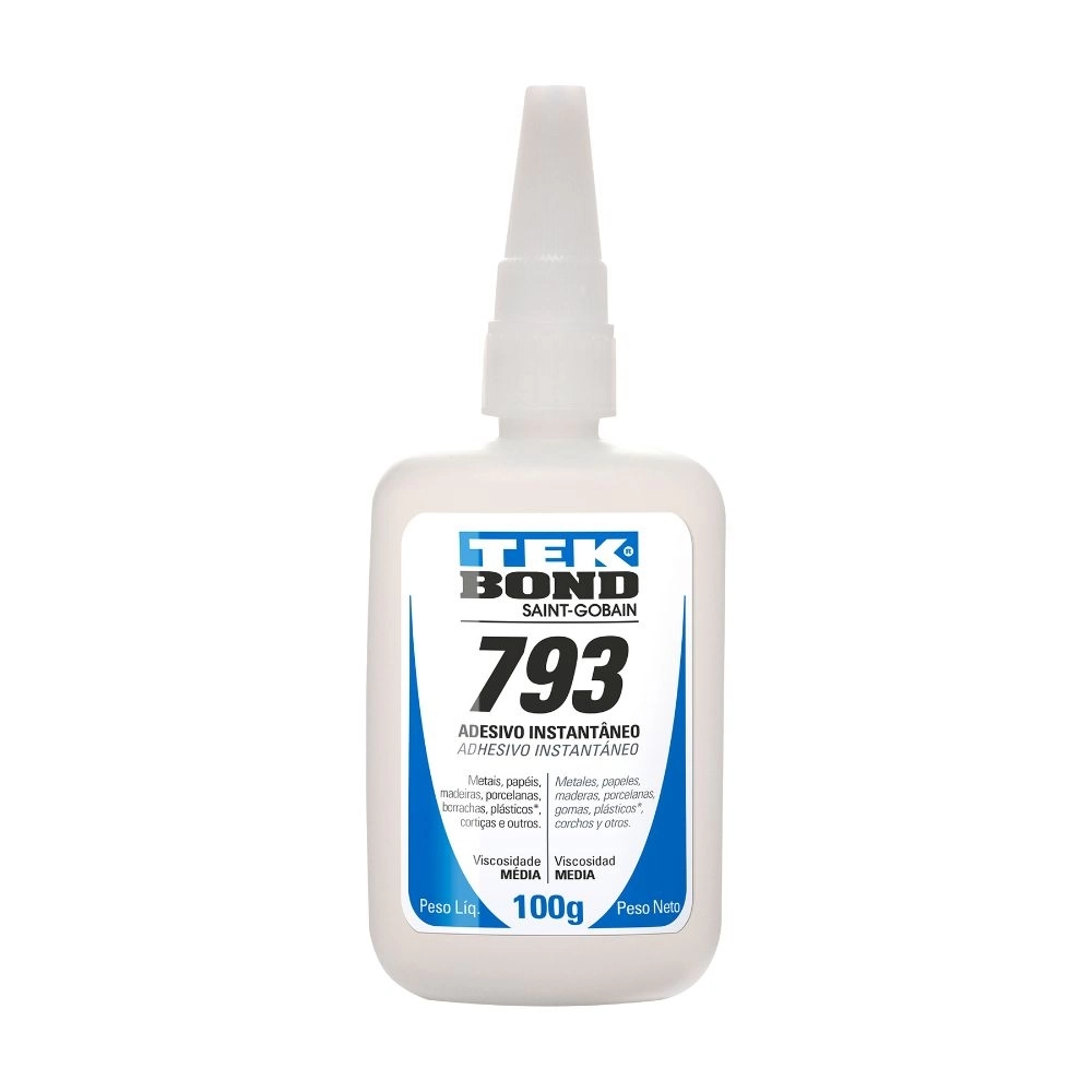 ADESIVO SUPERCIANO INSTANTANEO 793/100G - TEKBOND
