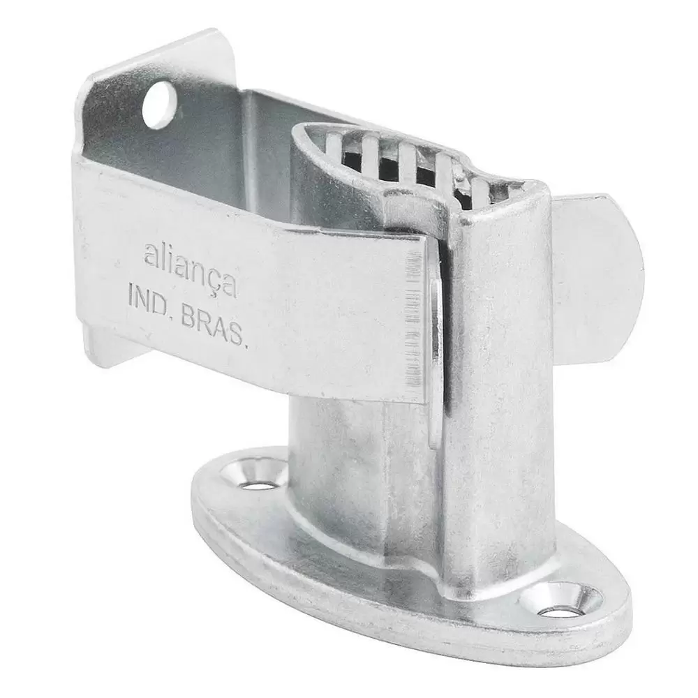 FIXADOR TRAVA PARA PORTA S/ PARAFUSOS ACO ZINCADO 86151-3 ALIANCA