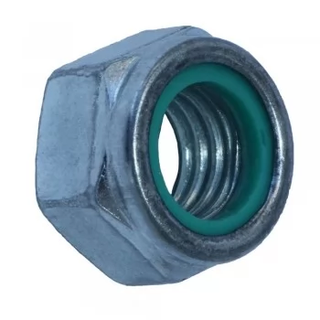 PORCA SEXTAVADA PARLOCK TRAVANTE M12 X 1,75 (MA) NYB ZB (CX 100 UNIDADES)