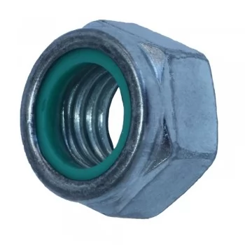 PORCA SEXTAVADA PARLOCK TRAVANTE M12 X 1,75 (MA) NYB ZB (CX 100 UNIDADES)