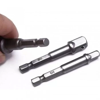 ADAPTADOR PARA SOQUETE 1/4″ - 3/8″ A 1/2″ 3 PECAS - HARDEN H-550733