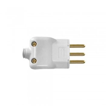 PINO TOMADA PLUGUE MACHO 10A 2P+T (3 PINOS) - DIVERSOS