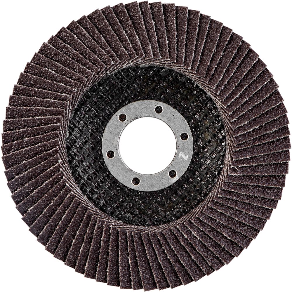 DISCO DE DESBASTE TIPO FLAP GRAO 80 115MM X 22MM -  FIBRA 954
