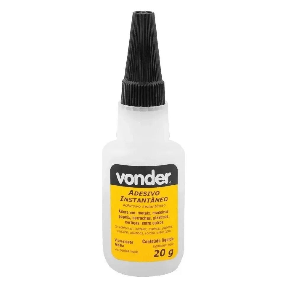 ADESIVO SUPERCIANO INSTANTANEO 20G VONDER