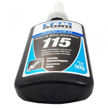 ADESIVO TRAVA PARAF 115/50G MEDIO TORQUE - TEKBOND