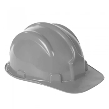 CAPACETE CINZA DE SEGURANÇA VD (SELO INMETRO)