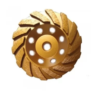 DISCO REBOLO DIAMANTADO TURBO 7POL. 180MM X M14 - MTX