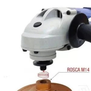 REBOLO DIAMANTADO SEGMENTADO DUAS LINHAS 115MM X M14 MTX