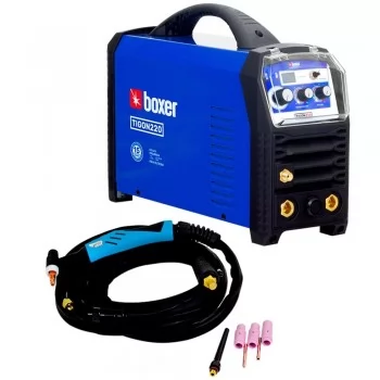 MAQUINA INVERSORA DE SOLDA TIG TIGON220 INVERSOR 220A DC 220V MONO - BOXER