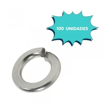 ARRUELA DE PRESSAO 1/2″ ZINCADO BRANCO (CX 100 UNIDADES)