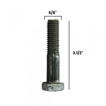 PARAFUSO SEXTAVADO 5/8 X 3.1/2″ UNC PO (CX 100 UNIDADES)