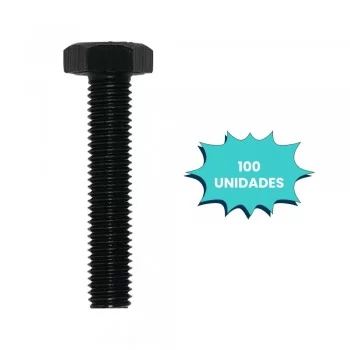 PARAFUSO SEXTAVADO 8 X 50MM MA ACO 8.8 (CX 100 UNIDADES)