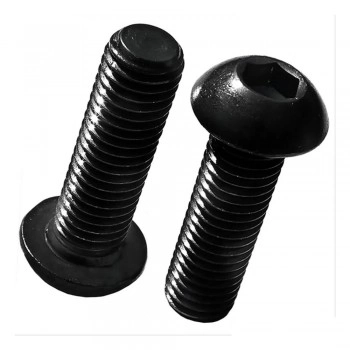 PARAFUSO ALLEN C/ CABECA ABAULADA 6 X 12MM MA ACO (CX 100 UNIDADES)