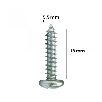 PARAFUSO AUTO ATARRAXANTE CB PANELA PHILLIPS 5,5X16MM (CX 100 UNIDADES)