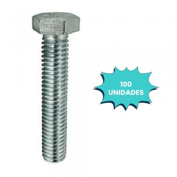 PARAFUSO SEXTAVADO 10 X 25MM MA ZB ACO 8.8