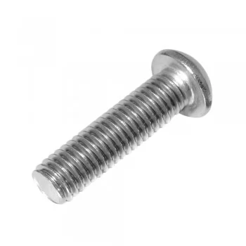 PARAFUSO ALLEN C/ CABECA ABAULADA 4 X 10MM MA ACO INOX (CX 100 UNIDADES)