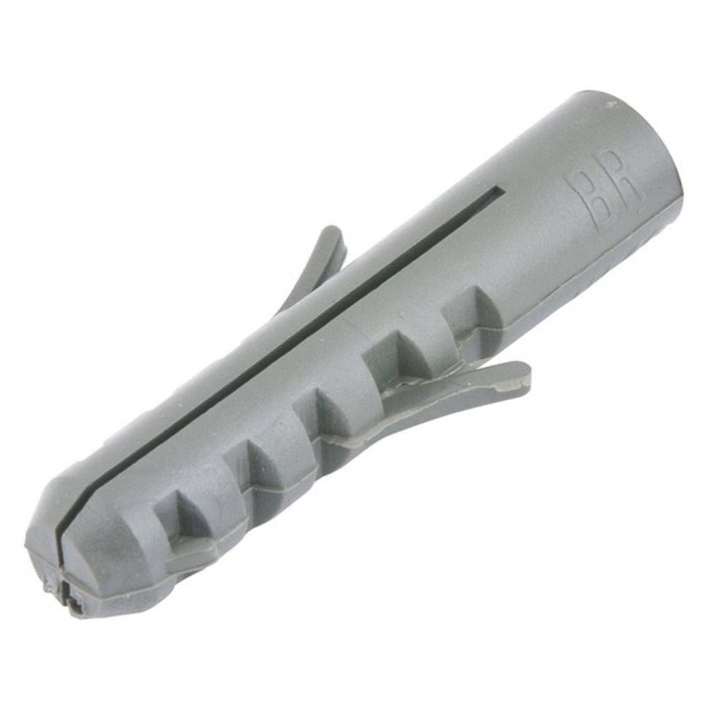 BUCHA PLASTICA N8 PAREDE MACICA (CX 1.000 UNIDADES)
