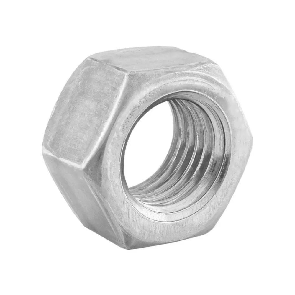 PORCA SEXTAVADA 3/8 UNC ZINCADA (CX 100 UNIDADES)