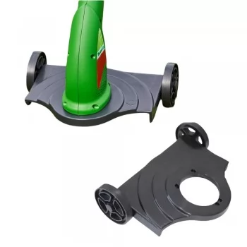 KIT APARADOR DE GRAMA + ADAPTADOR SUPORTE COM RODAS