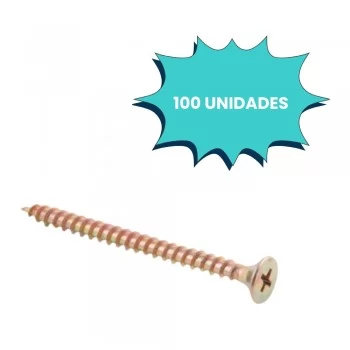 PARAFUSO MAD C/CHATA 5,0X35 CHIPBOARD PH (CX 100 UNIDADES)