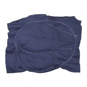 ESTOPA PANOS DE RETALHO EM MALHA COSTURADA COLORIDO  (PRIMEIRA LINHA) (CX 1 KG)