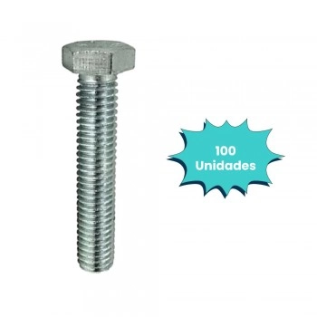 PARAFUSO SEXTAVADO 6 X 20MM MA ZB (CX 100 UNIDADES)