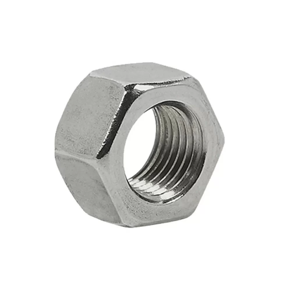 PORCA SEXTAVADA 1.1/8` UNC POLIDA