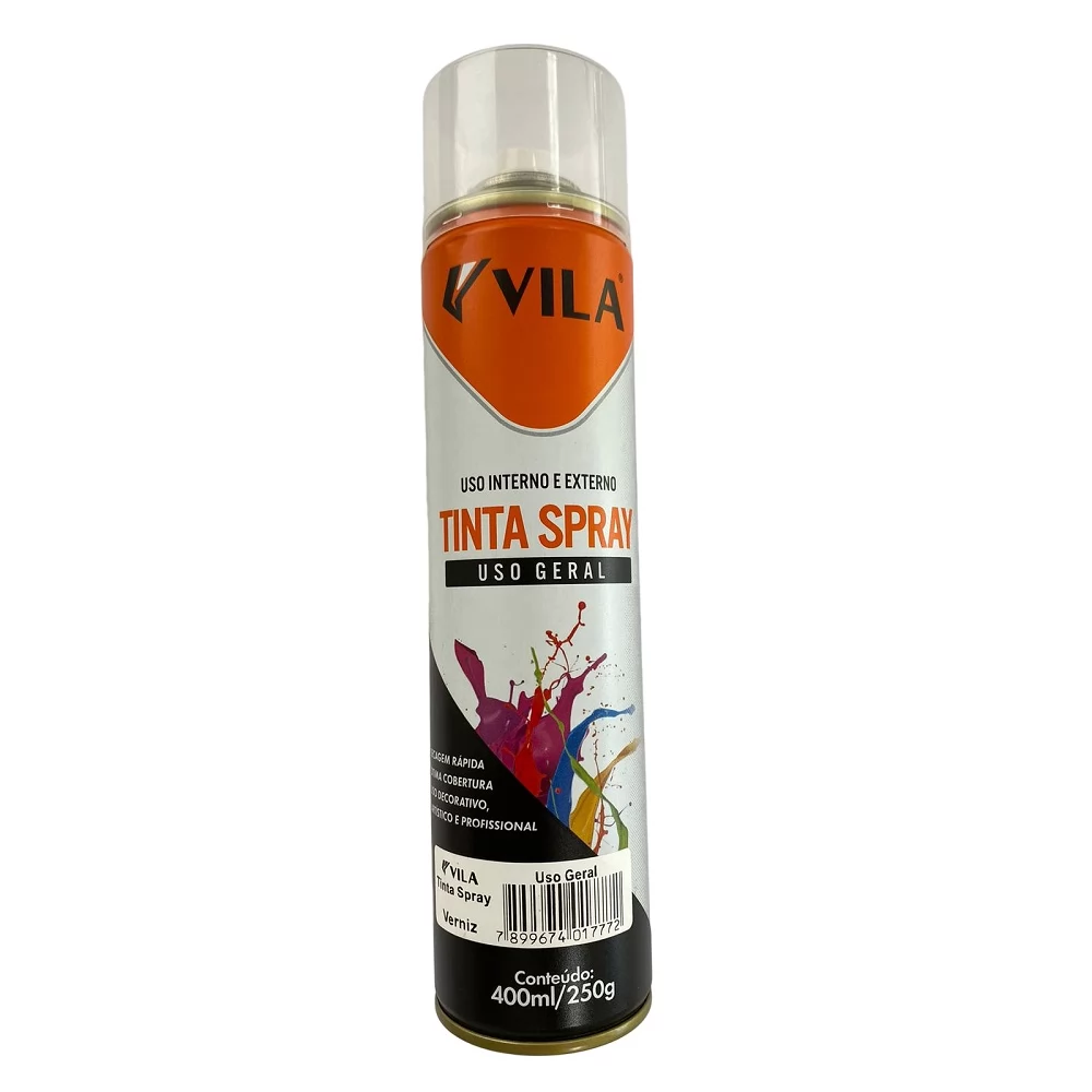 TINTA SPRAY USOGERAL VERNIZ 400ML - VILA