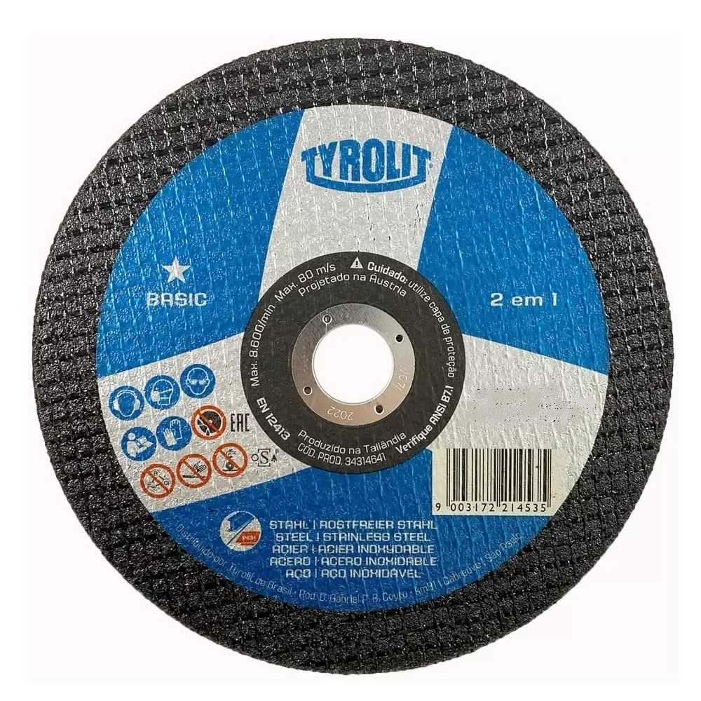 DISCO DE DESBASTE 180,0 X 6,4 X22,23 A30Q-BF TYROLIT