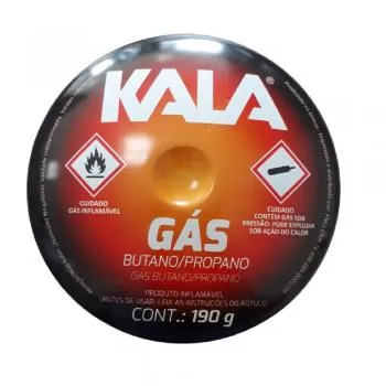 CARTUCHO GAS BUTANO / PROPANO 190G - KALA